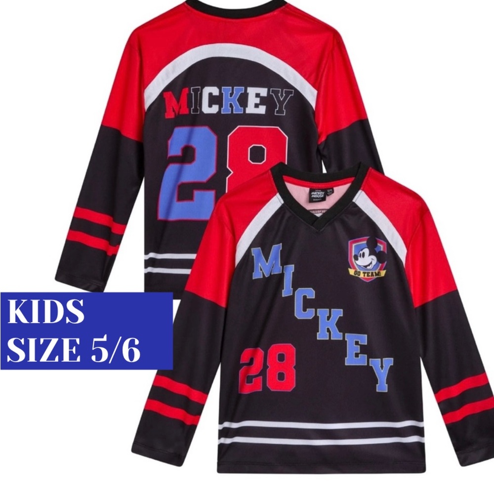 BRAND NEW Disney TShirts - Mickey Mouse Lightning McQueen Sports Jersey KIDS 5/6